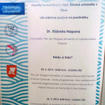Powiększ zdjęcie Zaproszenie na wykłady w ramach programu Erasmus